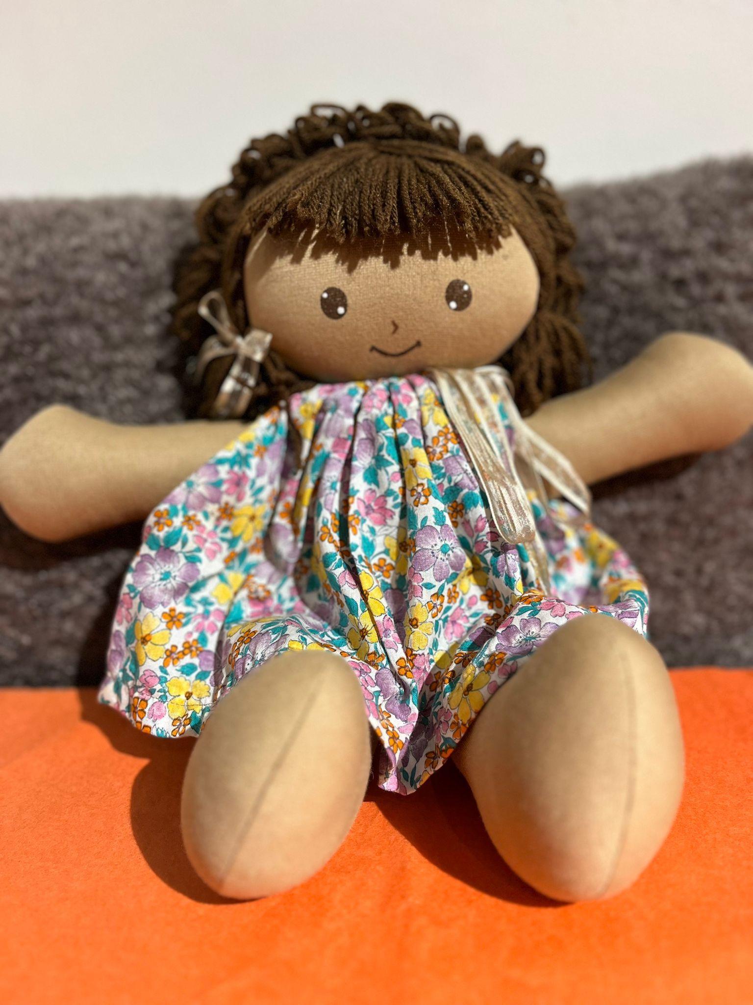 Poupée en Tissu Artisanale TCHISSOLA - Doudou Fait Main – Image 3