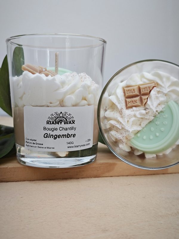 Bougie Chantilly I Gingembre