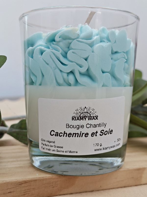 Bougie Chantilly I Cachemire et Soie – Image 2