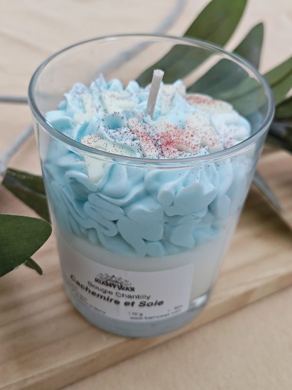 Bougie Chantilly I Cachemire et Soie – Image 3
