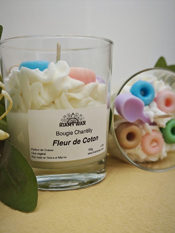 Bougie Chantilly I Fleur de Coton