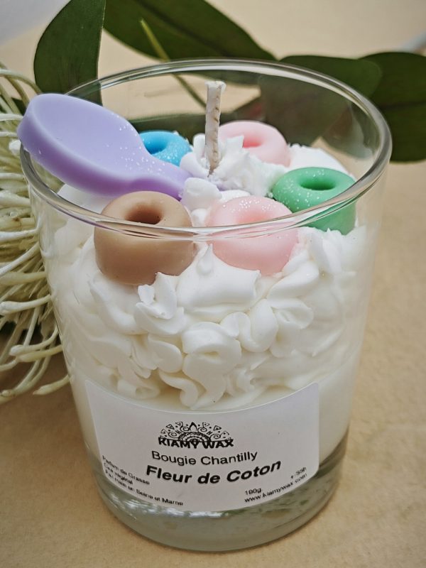 Bougie Chantilly I Fleur de Coton – Image 2