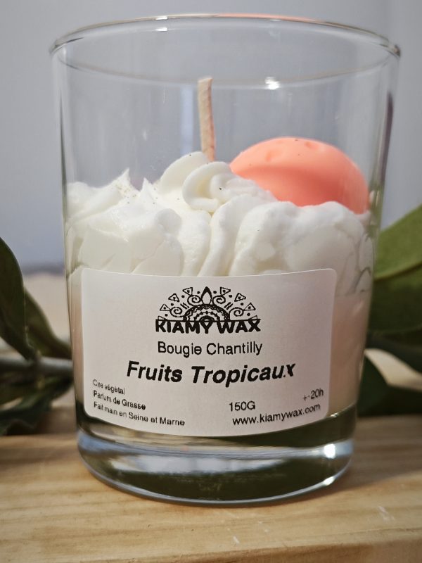 Bougie Chantilly I Fruits Tropicaux