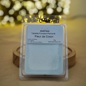 Tablette fondant parfumé fleur de coton