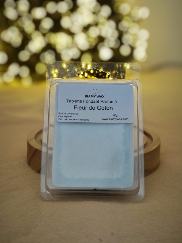 Tablette fondant parfumé fleur de coton