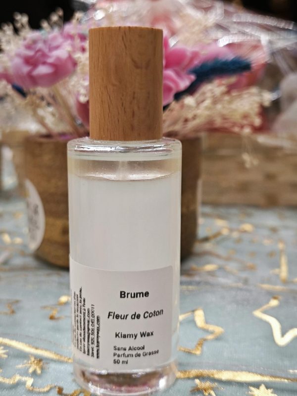 Brume d'intérieur fleur de coton