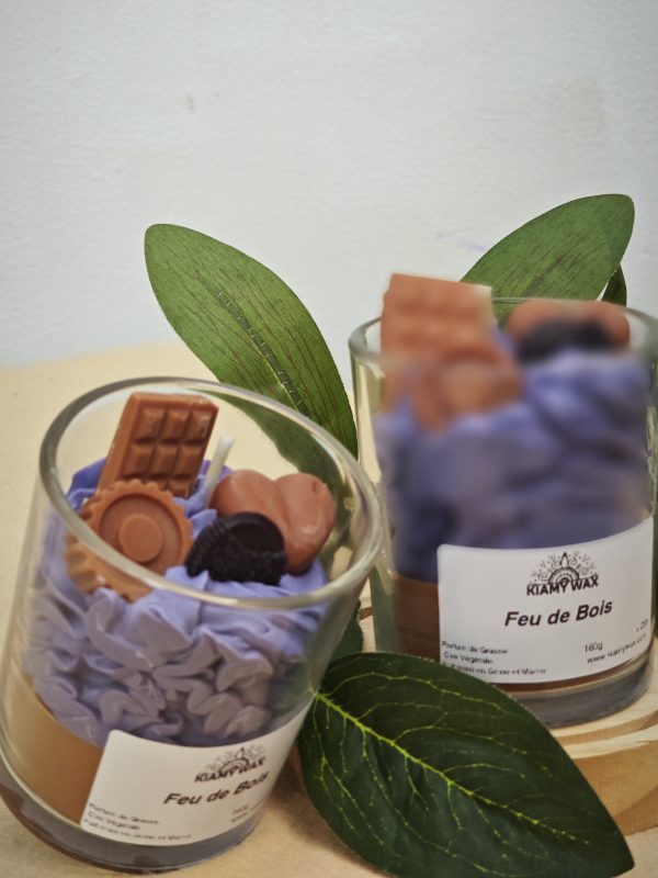 Bougie Chantilly I Feu de Bois – Image 3