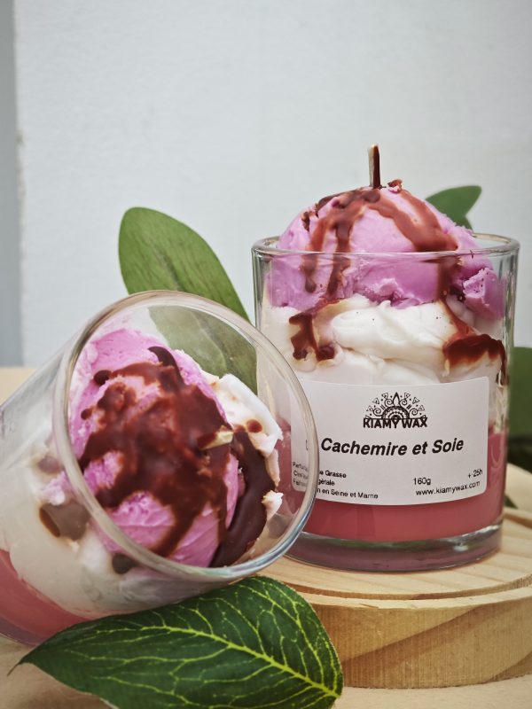 Bougie Chantilly I Cachemire et Soie – Image 2