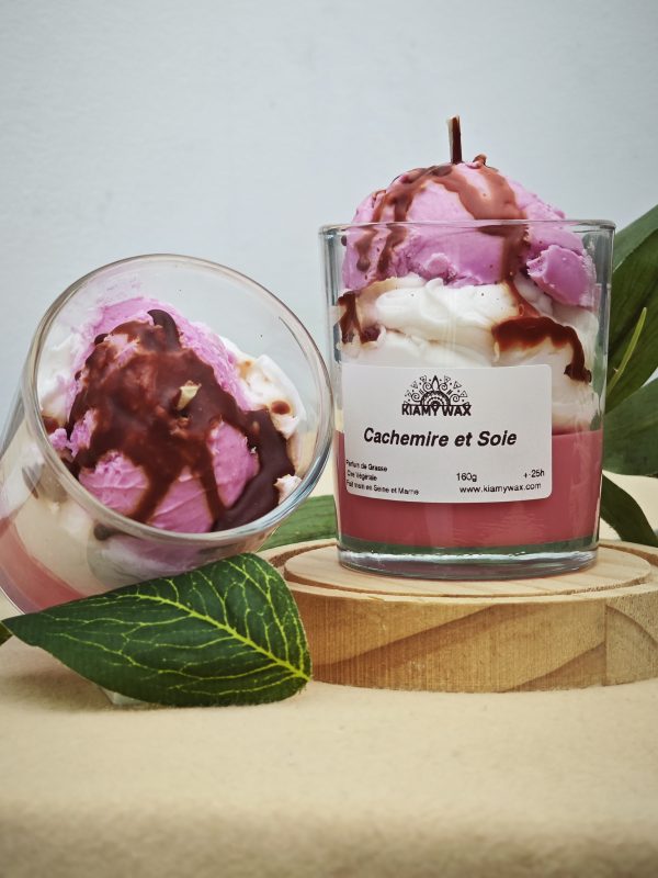 Bougie Chantilly I Cachemire et Soie – Image 3