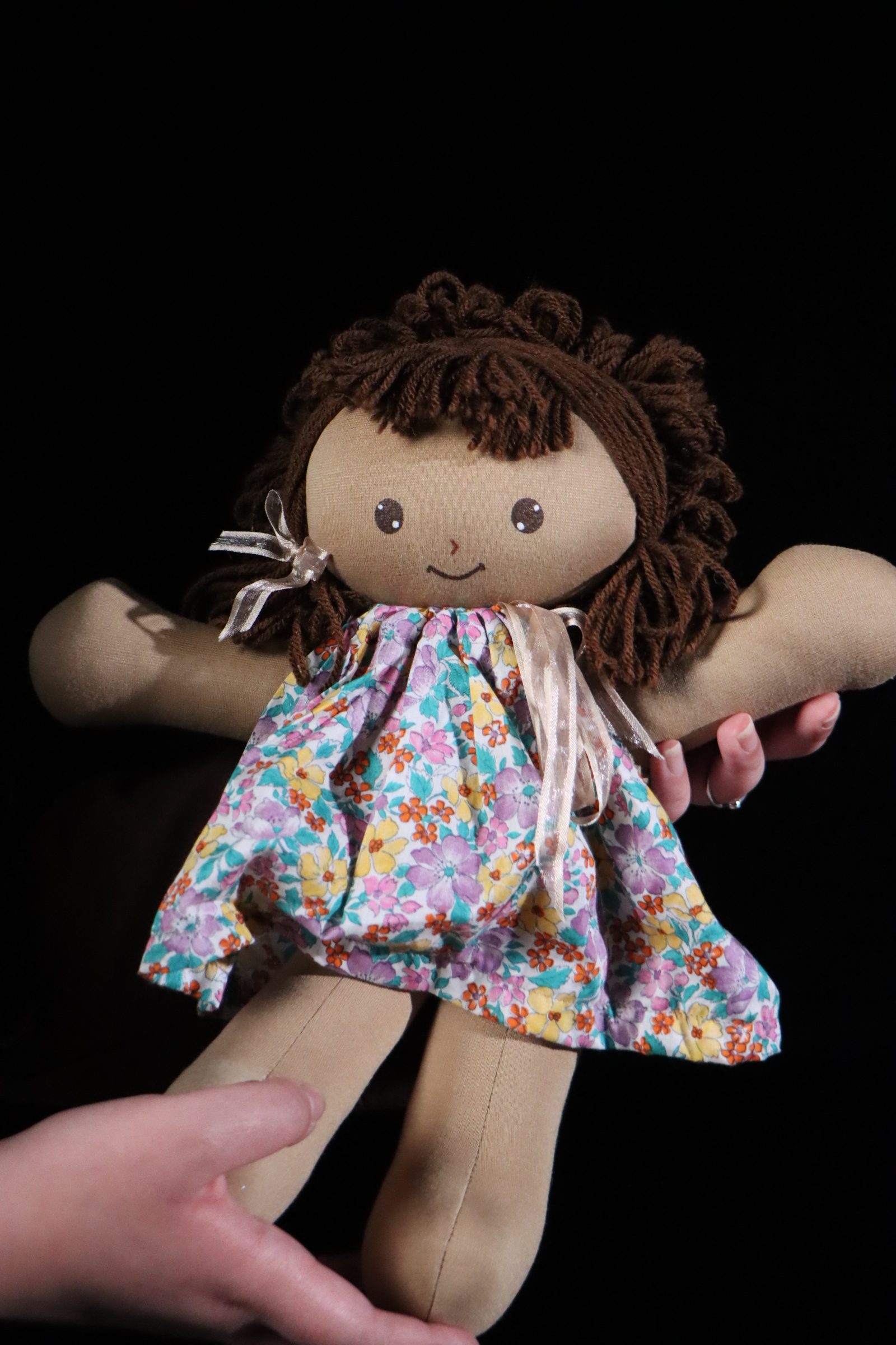 Poupée en Tissu Artisanale TCHISSOLA - Doudou Fait Main