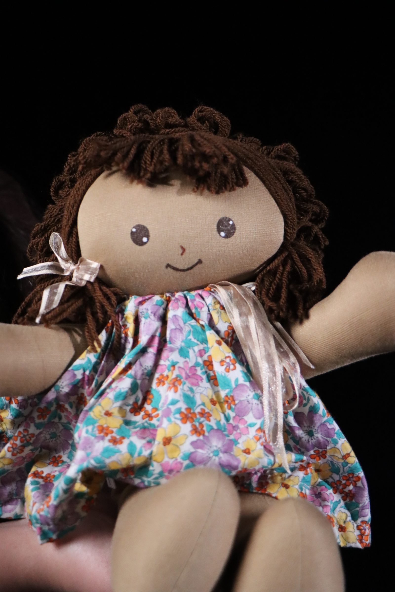 Poupée en Tissu Artisanale TCHISSOLA - Doudou Fait Main – Image 2